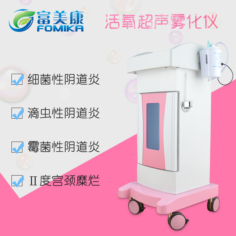 Ozone ultrasonic atomized gynecological blue oxygen care automatic thermostat private thermostat flushing instrument female vaginal oxygen disinfection