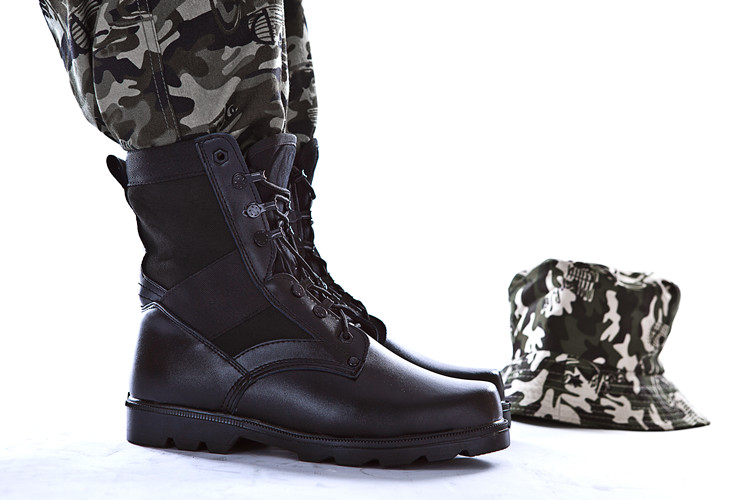 Boots militaires pour homme - amortissement - Ref 1396751 Image 20