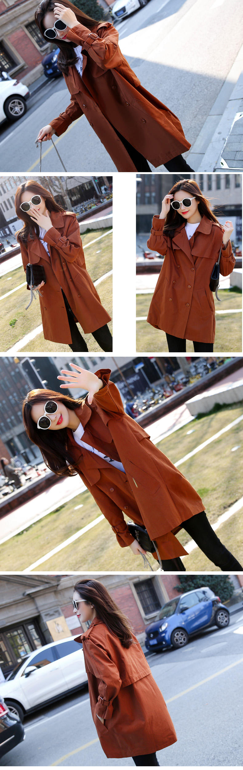 Trench pour femme en Coton - Ref 3227121 Image 24