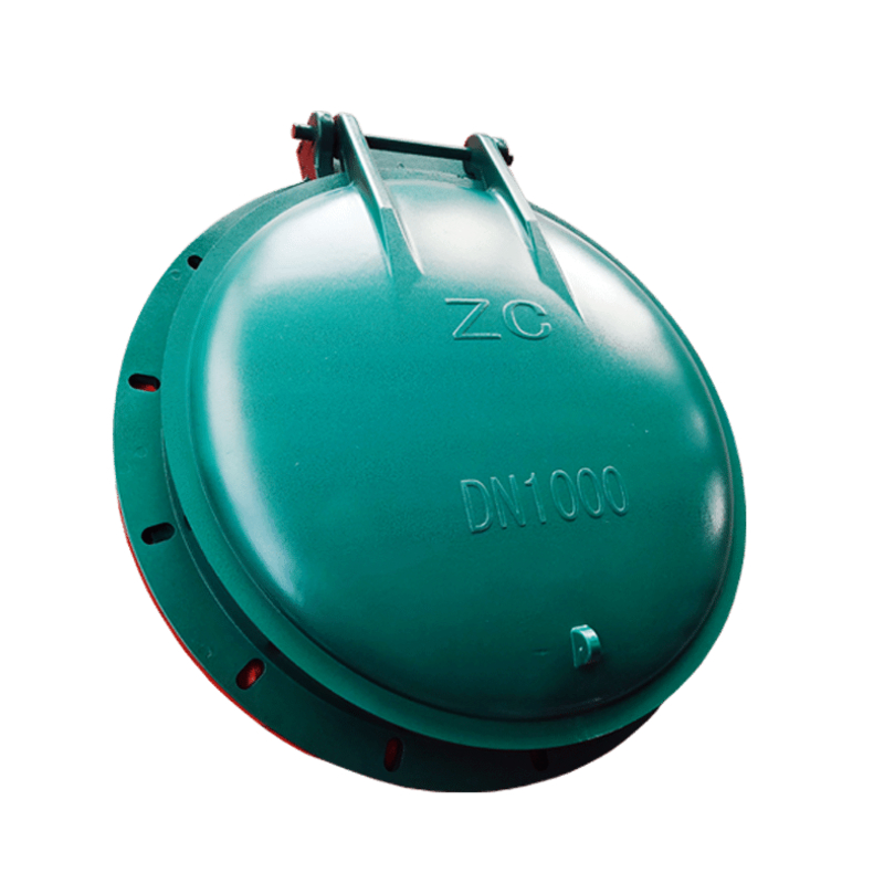 Cast iron clap rainwater to stop the municipal auction valve glass steel hand - lift gate DN 800 corrosion resistant acid base