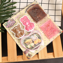 Changing the doll Baby Meal Group Mold Kit Children lunch Japanese Rice Group Sushi Rice Diy Sushi Tools