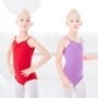 Mùa hè mới 2019 quần áo trẻ em nhảy múa quần áo cotton cô gái backless tập thể dục một mảnh trang phục múa ba lê - Trang phục váy múa alibaba cho bé