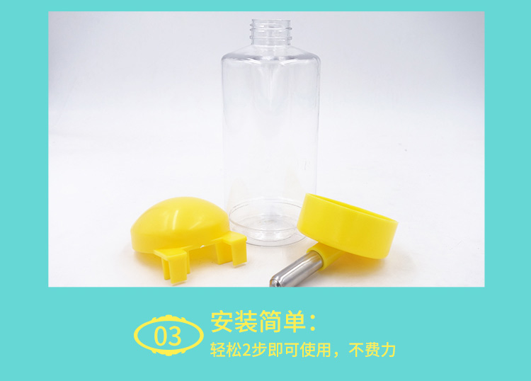 Pet nước quả vật nuôi treo nước quả nhỏ chó tự động uống nước chó và mèo phổ dụng vật nuôi - Cat / Dog hàng ngày Neccessities bát ăn cho chó mèo	