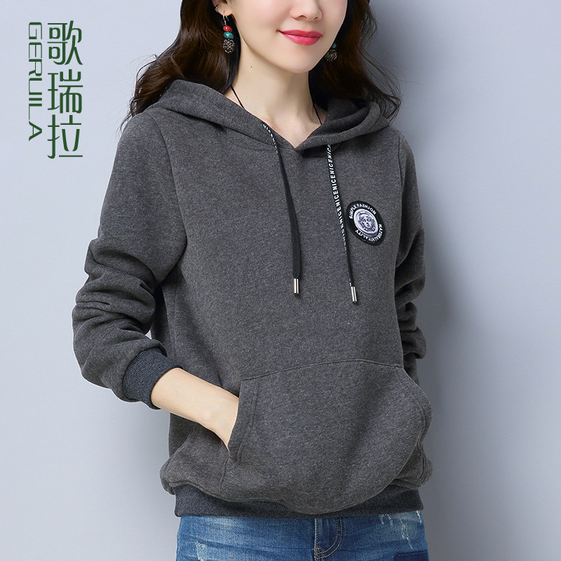 Sweatshirt femme en Coton - Ref 3216744 Image 1