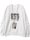 Letter Print Crew Neck Loose Casual Sweatshirt for Women 2023 Autumn New Zebra Pattern Versatile Jacket Crossbody Bag