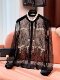 Black Semi-Sheer Hollow-Out Vest for Women, 2024 Summer New Style, Sleeveless Outerwear, Can Be Worn as an Inner Layer, Thin Top
