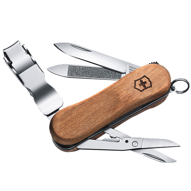 Victorinox Swiss Sergeant Knife 65mm Grooming Companion 0.6461.63 Log 580 Portable Multi-Function Knife ຂອງແທ້