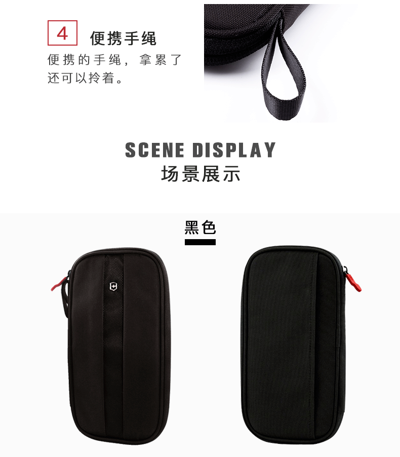 VICTORINOX Vickers Travel Hộ chiếu ngoài trời ID ID Cardet Ví Thẻ Gói 31172801 bao đựng hộ chiếu
