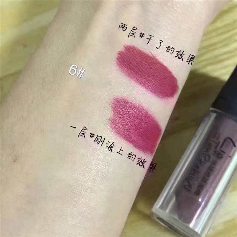 Authentic DVZ màu son môi không thấm nước chống dính cốc 黛 nếu kéo môi mật ong cắn môi trang điểm son môi lâu bền cho bà bầu son bóng son bóng tốt	
