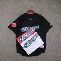 Street hip hop jersey cỡ lớn cardigan bf đồng phục bóng chày dài tay áo thun nam ngắn tay mùa hè lỏng lẻo học sinh Hàn Quốc - Thể thao sau áo chạy bộ 