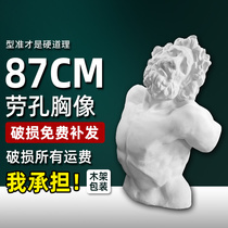 Laokong plaster statue Laokong statue Sculpture decoration ornaments Art teaching aids Plaster avatar model Photography props