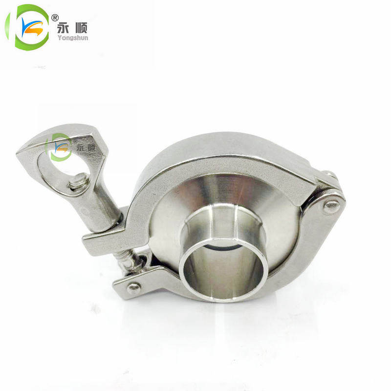 316L stainless steel clamp set joint sanitary-grade precision casting quick-loading disc-type hoop clamp pipe clamp 46 points two inches