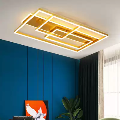 Nordic living room lights simple modern dining room warm bedroom ceiling lights light luxury atmosphere library lights Creative LED lights