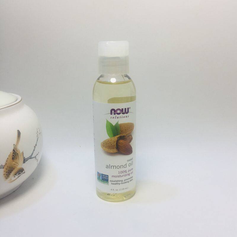 Spot U.S. Now Foods Noo sweet almond oil skincare oil removal makeup oil repair moisturizing nourishing 118ml