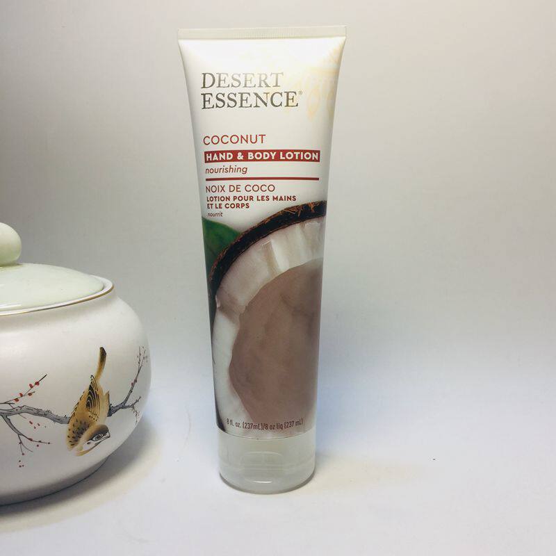 Spot U.S. DesertEssence natural coconut essence hand and body milk nourishing and moisturizing soothing 237ml