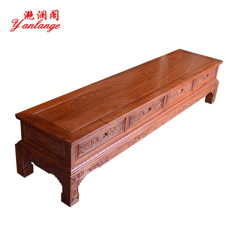 Redwood TV Cabinet Hedgehog Rosewood TV Cabinet All Solid Wood Living Room TV Cabinet Chinese TV Cabinet