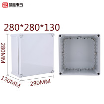 ABS plastic waterproof junction box transparent cover indoor and outdoor monitoring waterproof box 280*190*180