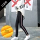 Quần legging nhung nữ mặc mùa thu đông 2018 mới chân dày quần nữ bút chì quần eo cao ấm áp