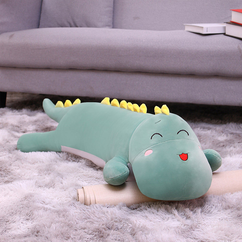 Dinozavr, yumshoq qo'g'irchoq, o'yinchoq, bolalar uchun uxlash uchun yostiq, tug'ilgan kun sovg'asi