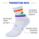 YONEX badminton socks thickened towel bottom men's medium and short tube yy socks sports socks 145143