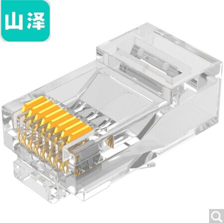 Yamazawa (SAMZHE) WL-6100 Six categories of Internet Crystal Head 6 RJ45 Internet Crystal Head 100