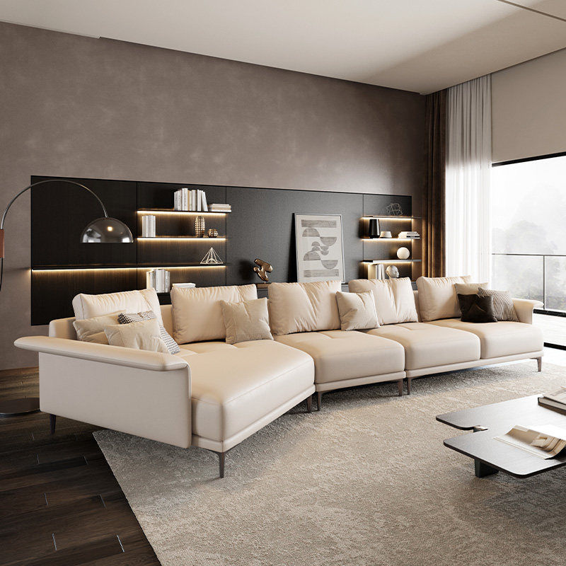 (Live Exclusive) RCW1-063A mousse-style corner sofa-Taobao