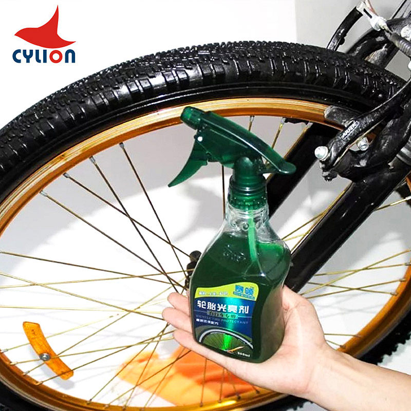 Sailin Bicycle Tire Cleaner, Motorcycle Tire Shine Agent, Mountain Bike Tire Maintenance, Delays Aging and Cracking