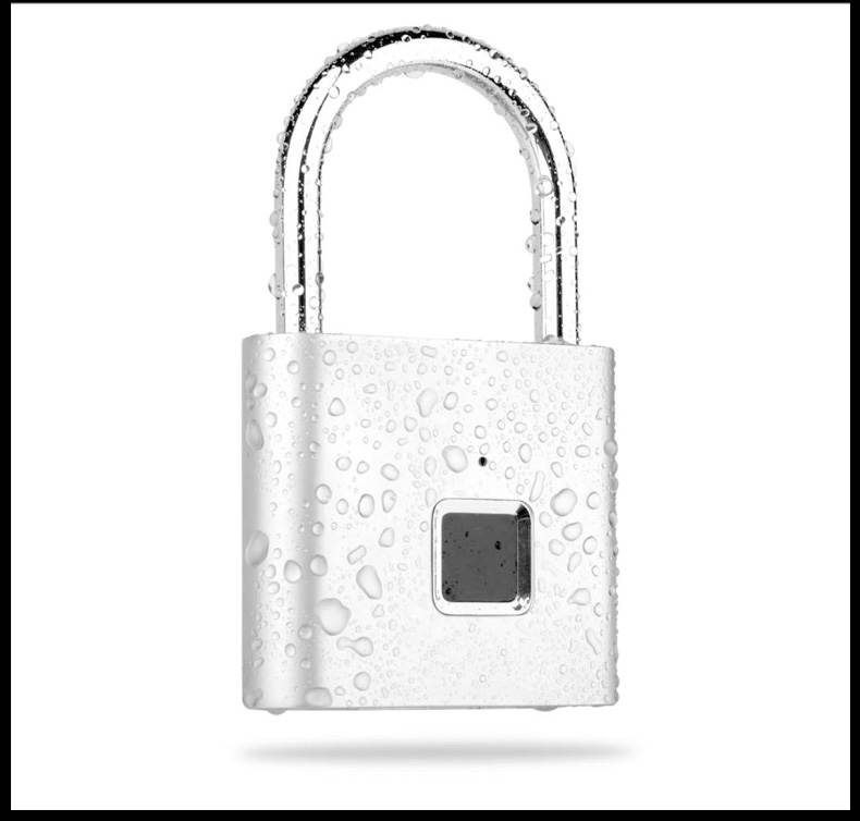 ZUCON 指纹挂锁智能电子锁房屋锁车锁柜子锁学生宿舍防盗锁抽屉锁