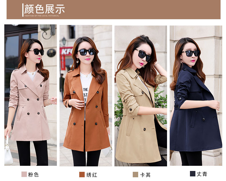 Trench pour femme en Polyester - Ref 3227244 Image 14