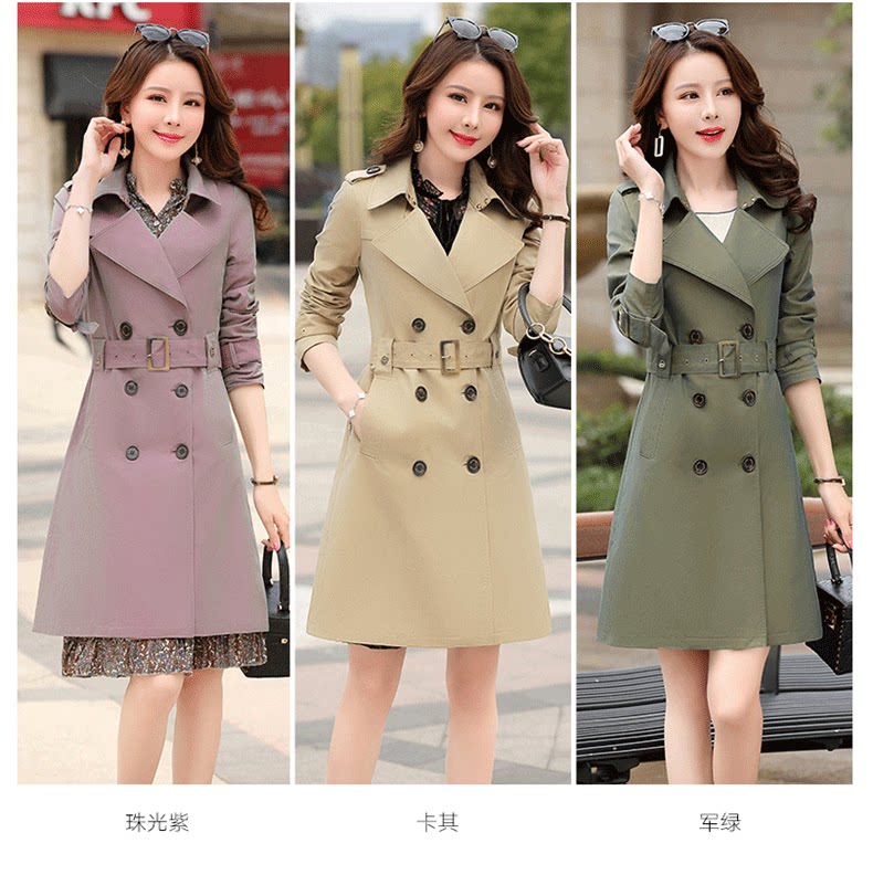 Trench pour femme en Coton - Ref 3227971 Image 14