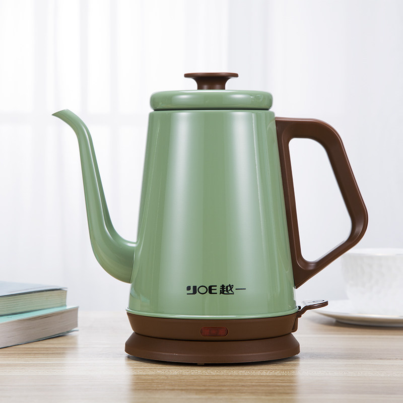 Yueyi KS90 automatic power-off 304 stainless steel kettle home retro long mouth electric kettle for tea