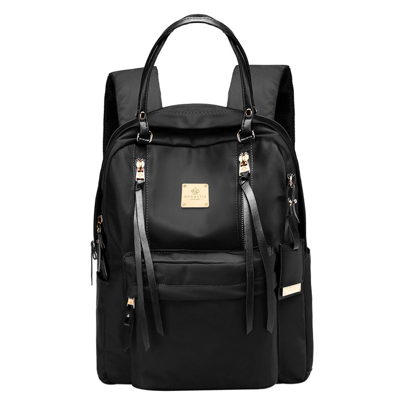 Double Shoulder Bag Girls Computer Bag Academy Wind-Shoulder Bag Sports Casual Travel Nylon Double Shoulder Shoulder Bag Campus Student School Bag