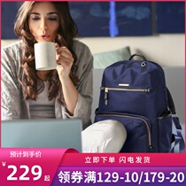 Shoulder bag female 2021 New Oxford cloth waterproof computer backpack large capacity travel bag senior sense student bag
