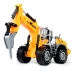 Lớn quán tính phá hủy máy khoan máy nghiền máy nghiền đất máy đào boy kỹ thuật xe mô hình đồ chơi trẻ em - Đồ chơi điều khiển từ xa xe dieu khien tu xa Đồ chơi điều khiển từ xa