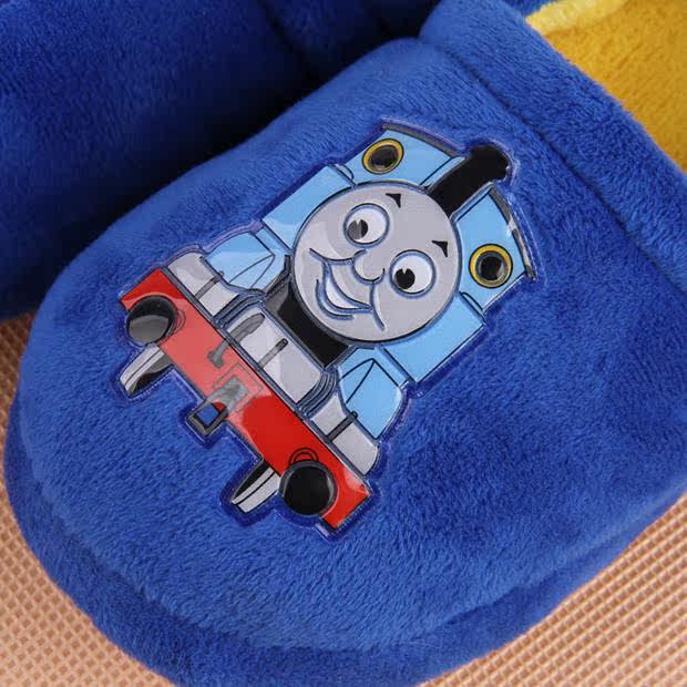 Pantoufles enfants en suède pour hiver - semelle caoutchouc - Ref 1005765 Image 29