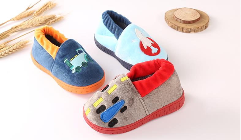 Chaussons enfants en coton - semelle caoutchouc - Ref 1005911 Image 22