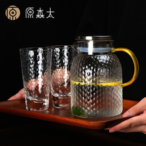 Original Moritas glass cup water cup set home drinking water tea cup beer cup cold kettle simple ins style