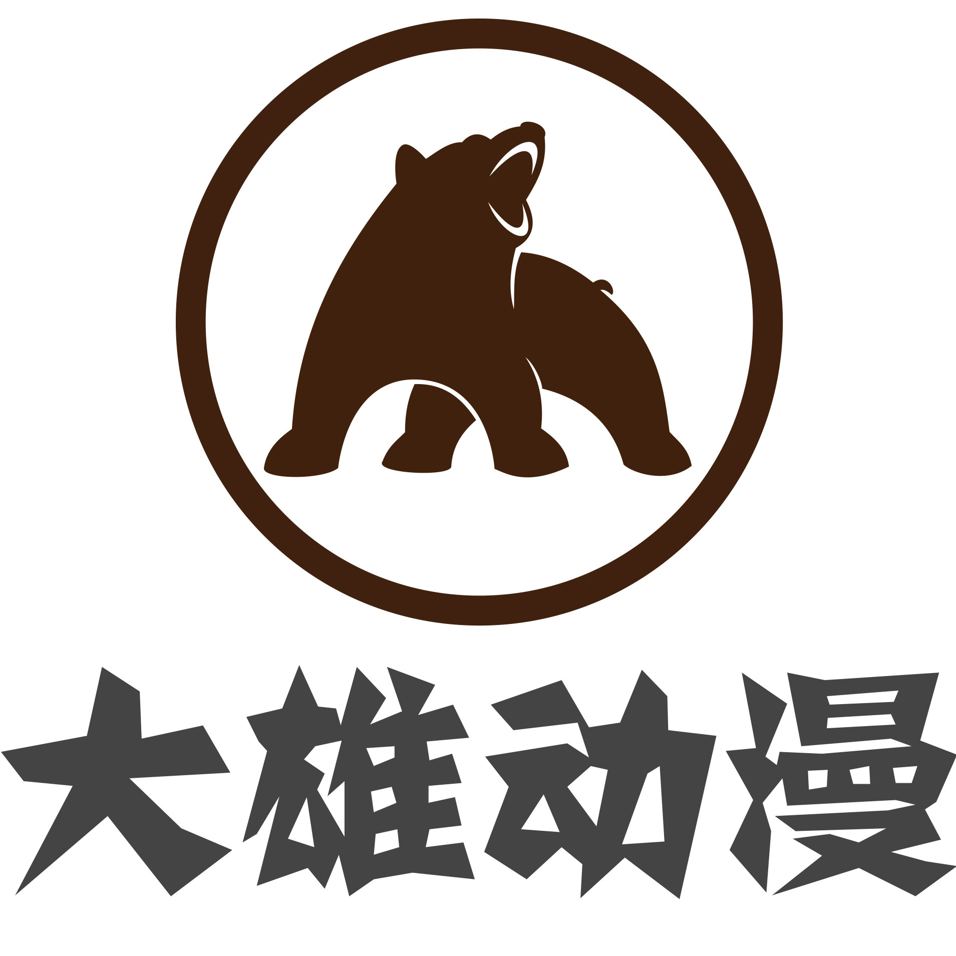 大雄动漫手办模型的LOGO