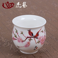 Двойной синий и белый [одиночная чашка] Point Point Peach Blossom