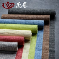 [茶席茶布竹席 日式禅意桌旗防水茶席布 棉麻布艺茶桌布茶盘垫茶旗]
