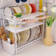 Yushijia kitchen put bowl drain rack bowl dish storage narrow bowl rack drying bowl chopsticks bowl plate box sink storage basket desktop