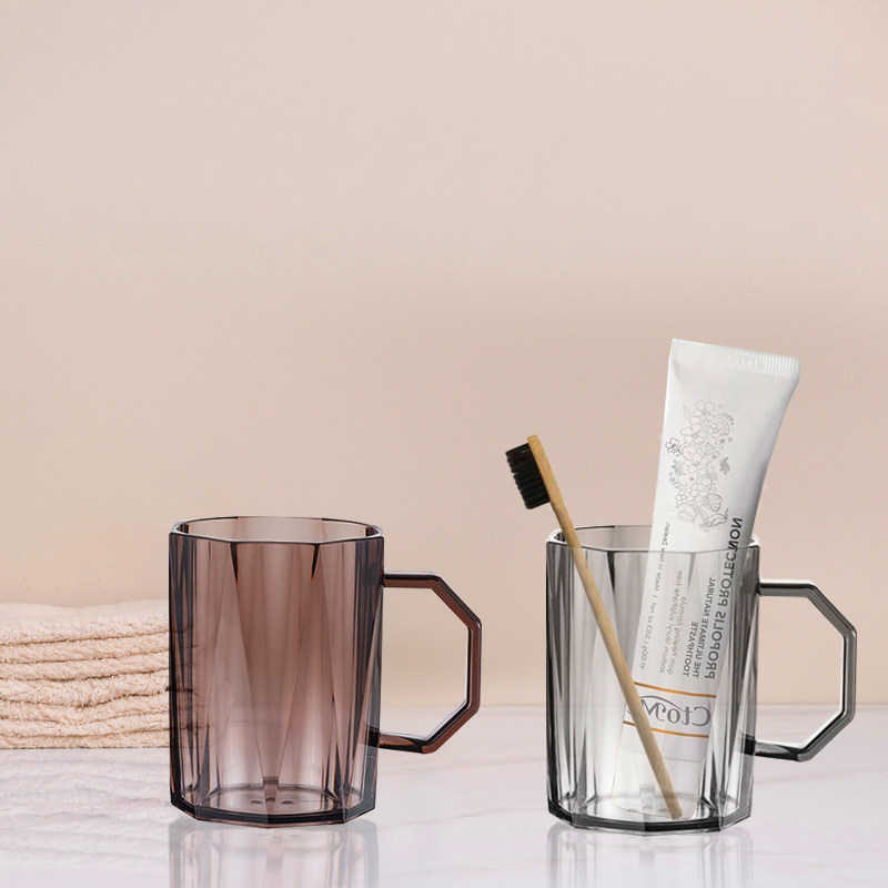 Household gargle cup Nordic ins style simple light luxury couple wash cup brush cup toothbrush toothbrush jar cup set