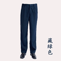 Тибетские зеленые летние штаны