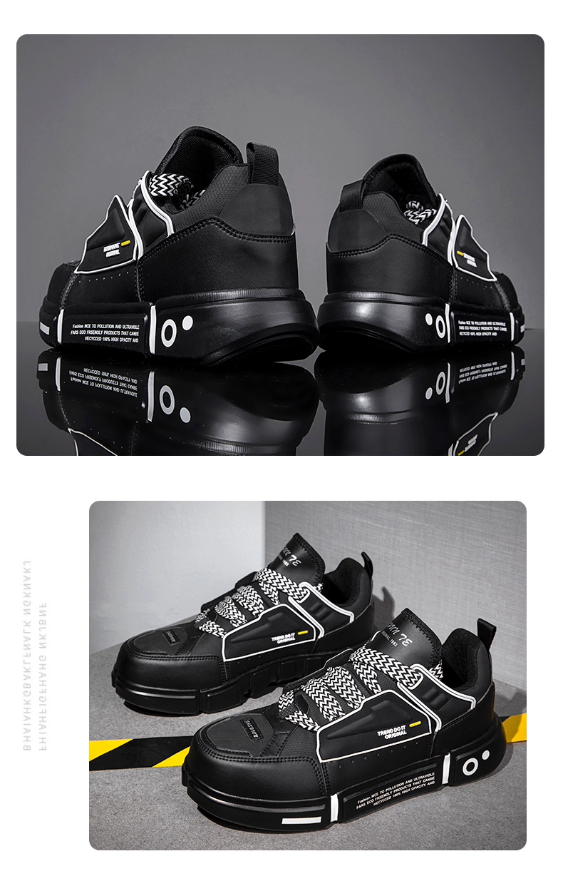 Labor protection shoes for men in all seasons, anti-smash and puncture-resistant steel toe caps, breathable work shoes, lightweight construction site safety women's insulated shoes
