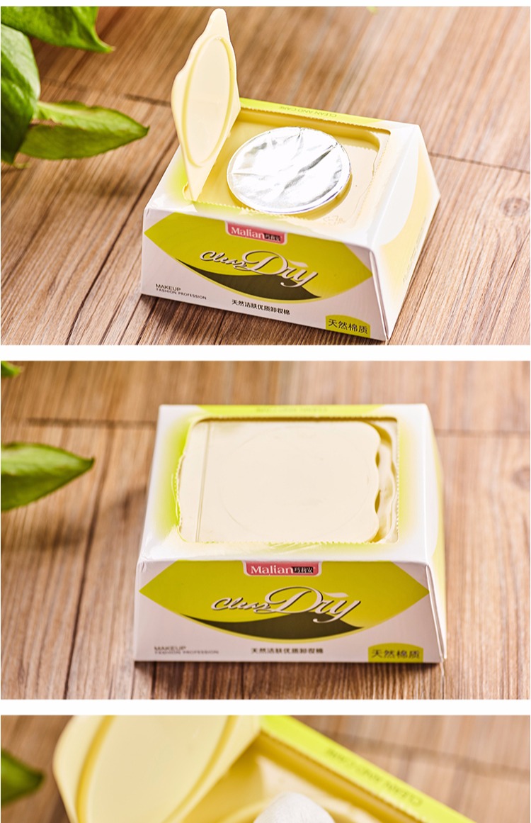 Authentic Mary An Deep Cleansing Cotton Chất tẩy rửa cao cấp 32 miếng tẩy trang Wipes tẩy trang mắt & môi bioderma tẩy trang
