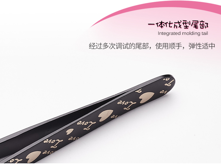 Xác thực tuổi già thương hiệu clip lông mày thép không gỉ clip lông mày tweezer nhổ ria mép công cụ xiên miệng nhổ lông mày góc - Các công cụ làm đẹp khác gel kích mí