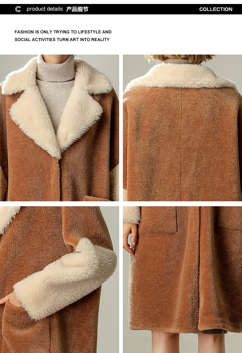 Manteau de fourrure femme NEWOMAN    - Ref 3174275 Image 17