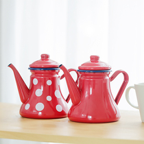 Enamel kettle Thickening large capacity household commercial tea kettle induction cooker gas gas cooling kettle