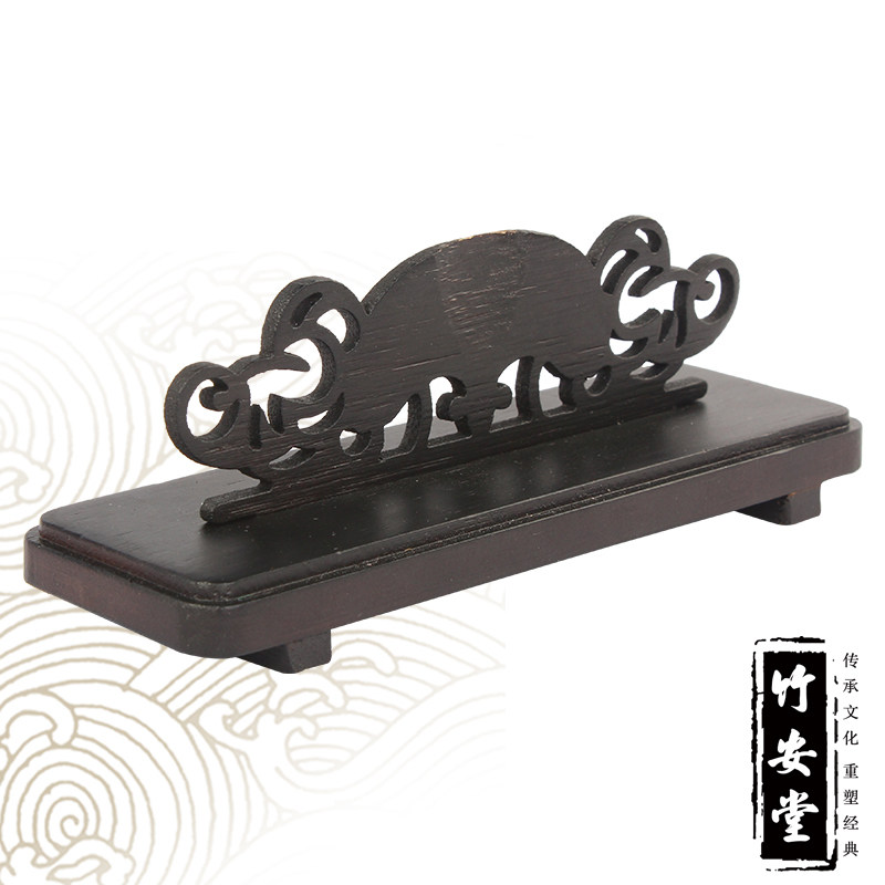 (Zhu An Tang) Folding Fan Frame Base Fan Frame Female Fan Support Classical Chinese Style Bamboo Handicrafts