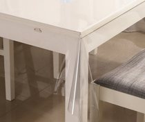 Japan imported transparent thin tablecloth waterproof and oil-proof disposable table cloth Crystal soft glass pvc tablecloth